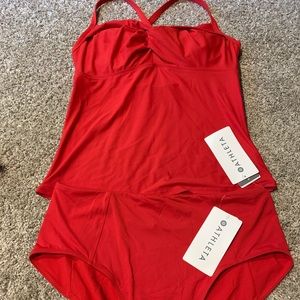 NWT Red Athleta Swimsuit